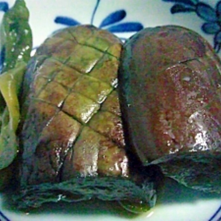 茄子とピーマンの簡単煮物